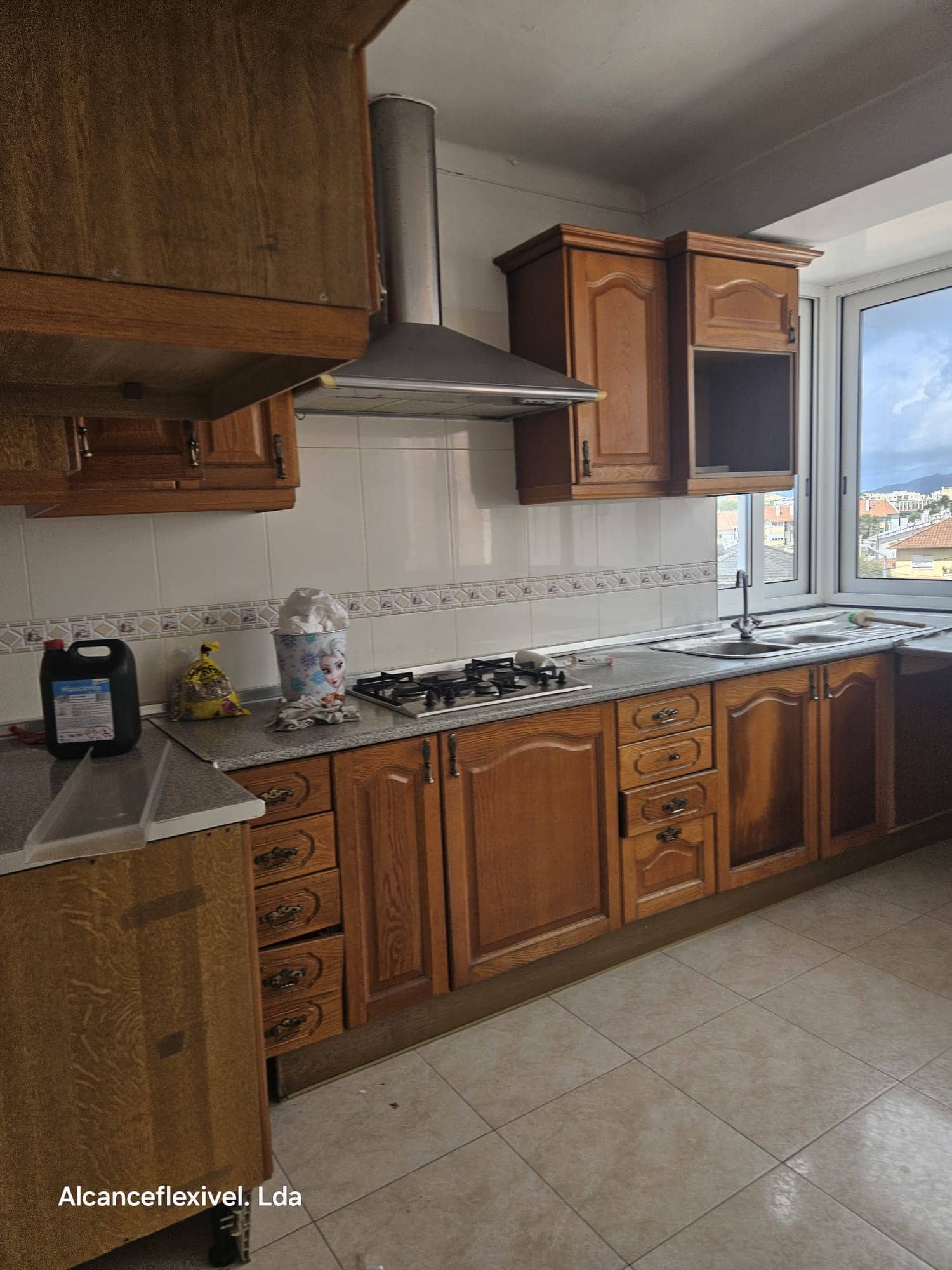 Antes: Cozinha tradicional → moderna